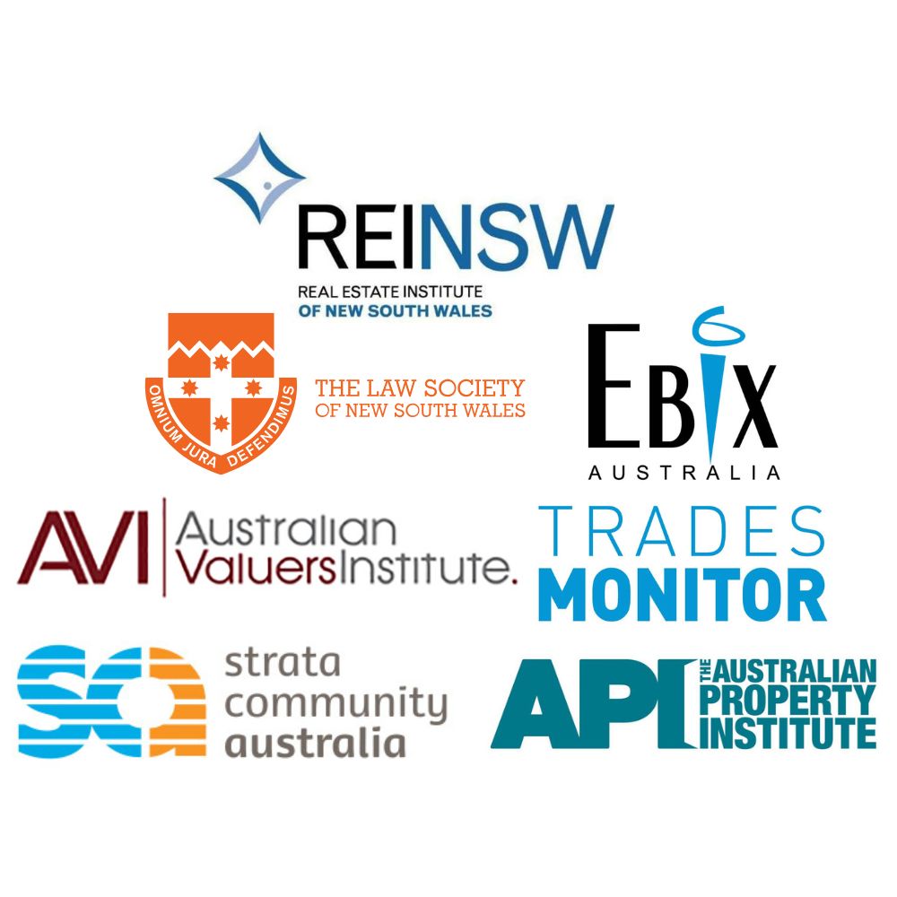 Australian valuation industry accreditation logos