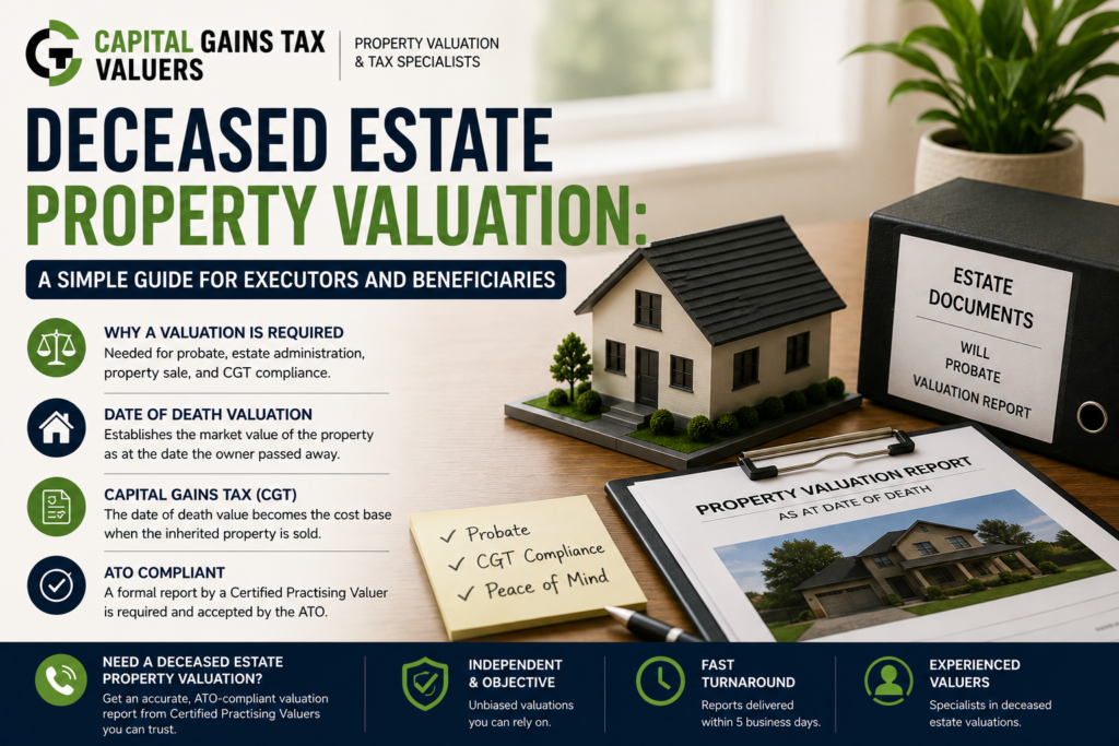 Deceased Estate Property Valuation